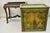 Antique French Renaissance Green Distress Painted Radio Cabinet Bar Cupboard For Sale - Image 10 of 14