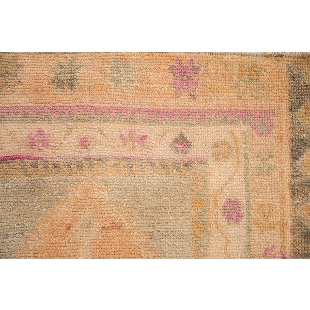 Vintage Distressed Oushak Square Rug - 2'11" x 3'6" For Sale In New York - Image 6 of 9