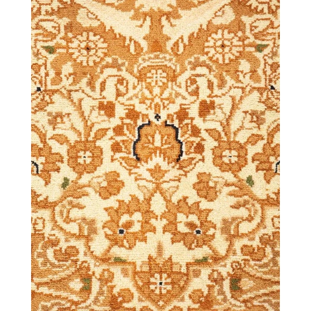 Traditional Mogul, One-of-a-Kind Hand-Knotted Area Rug in Brown, 5' 2" x 7' 8" For Sale - Image 3 of 8