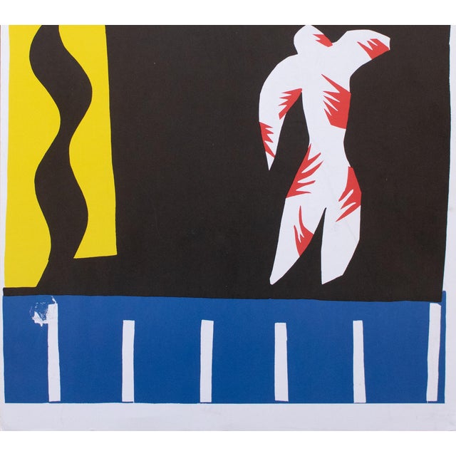 1990s 1992 After Henri Matisse "The Clown", Large First Edition German Poster For Sale - Image 5 of 8