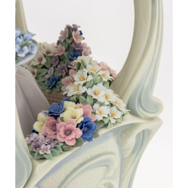 Lladro "Gazebo in Bloom" Porcelain Figurine For Sale In New York - Image 6 of 18