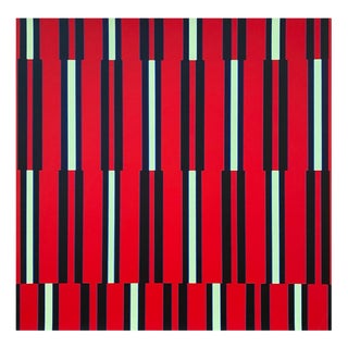 Günter Fruhtrunk, Neuer Dreiklang, 1971, Handprinted Serigraph, Cardboard For Sale