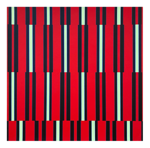 Günter Fruhtrunk, Neuer Dreiklang, 1971, Handprinted Serigraph, Cardboard