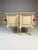 2000 - 2009 Vintage French Crackle-Glaze Bedside Tables, Set of 2 For Sale - Image 5 of 6