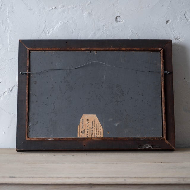 Montauk Point Lighthouse Oil Painting, Signed Mary L. McCormick, 1893 For Sale - Image 9 of 9