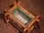 Early 20th Century French Bamboo Jardinière With Hand-Painted Floral Panels For Sale - Image 10 of 12