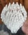 Italian 21st Century Murano Etched Tears Chandelier by Fabio LTD For Sale - Image 3 of 7