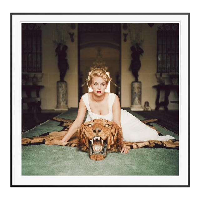 Beauty and the Beast 1959 by Slim Aarons Black Framed C Print For Sale