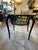 Round Coffee Table in Ebonized Wood and Screen-Printed Glass by Paolo Buffa, 1940 For Sale - Image 13 of 15