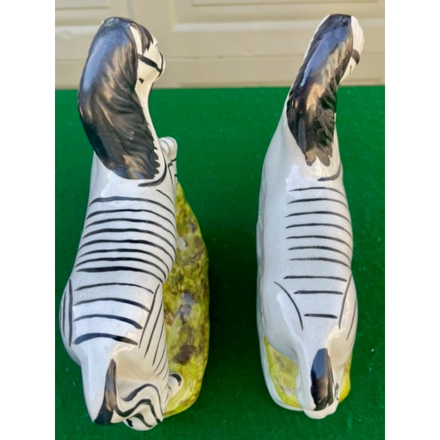 Antique Staffordshire Zebras For Sale In Los Angeles - Image 6 of 14