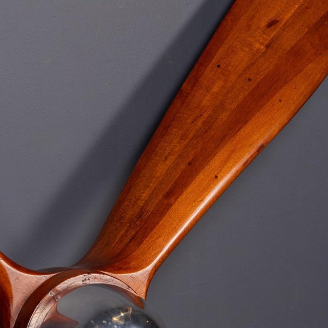 Antique WWI British R.A.F. Fe8 Fighter Plane Four-Blade Propeller, 1916 For Sale - Image 11 of 18