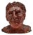 Sirio Pellegrini, Portrait, Terracotta Sculpture, 1960s For Sale
