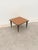 Coffee Table in Imitation Leather and Glass, 1960 For Sale - Image 3 of 6