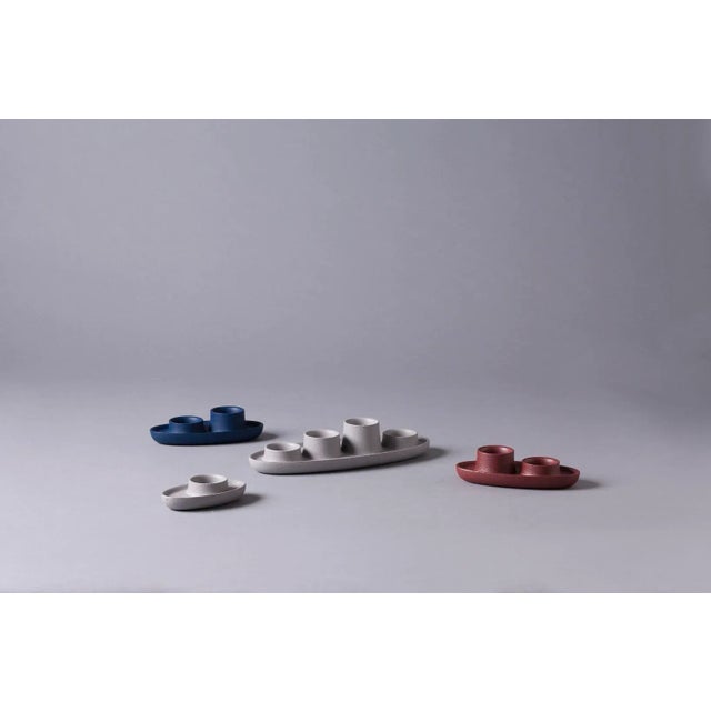 Aye Aye! Candleholder with 4 Funnels in Grey by etc.etc. for Emko For Sale - Image 7 of 7