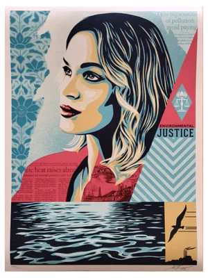 Shepard Fairey (Obey), Environmental Justice, Serigraph