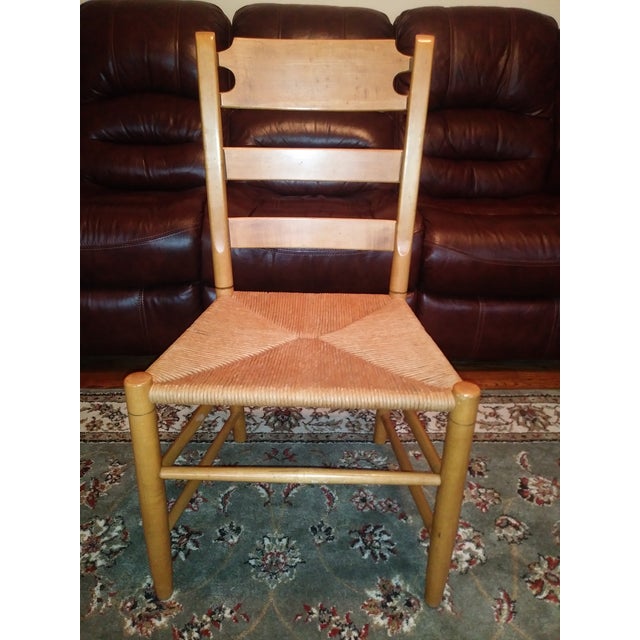 Ethan Allen Farmhouse Pine Collection Dining Chairs Set of 6 Chairish