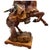 Chinese Vintage Chinese Handcrafted Bamboo-Woven Statue of Yue Fei For Sale - Image 3 of 18