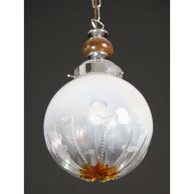 Italian Vintage Chandeliers by Carlo Nason for Mazzega, 1970s For Sale - Image 3 of 17