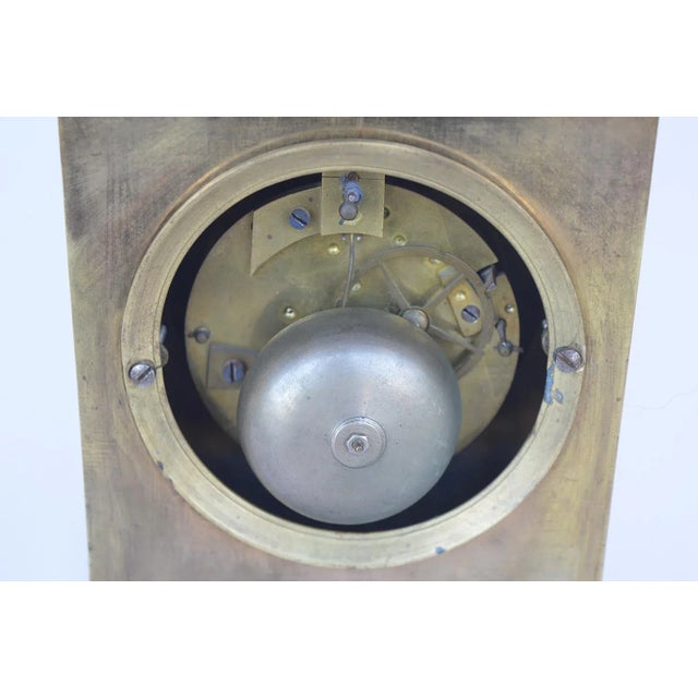 Early 19th Century Charles X Gilt Bronze Mantel Clock For Sale - Image 5 of 7