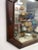 Antique Arts and Crafts Long Octagonal Beveled Oak Mirror. For Sale In Seattle - Image 6 of 8