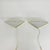 Mid-Century Modern Vintage Glass Wall Lamps with Gold Holders, 1970s, Set of 2 For Sale - Image 3 of 18