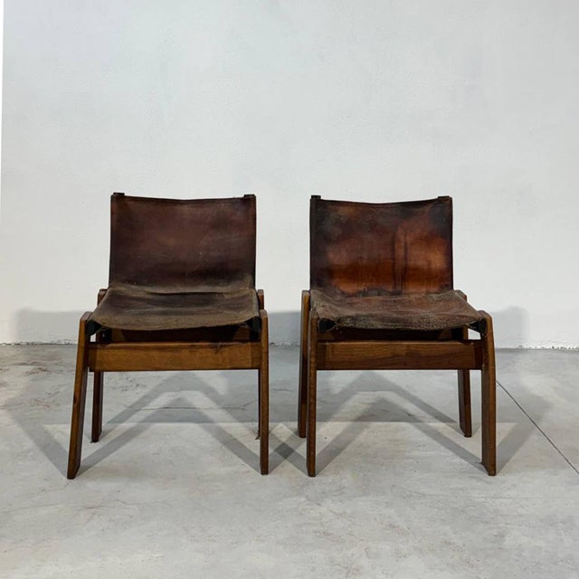 Wood Scarpa Monk Design Chairs, 1970s, Set of 6 For Sale - Image 7 of 13