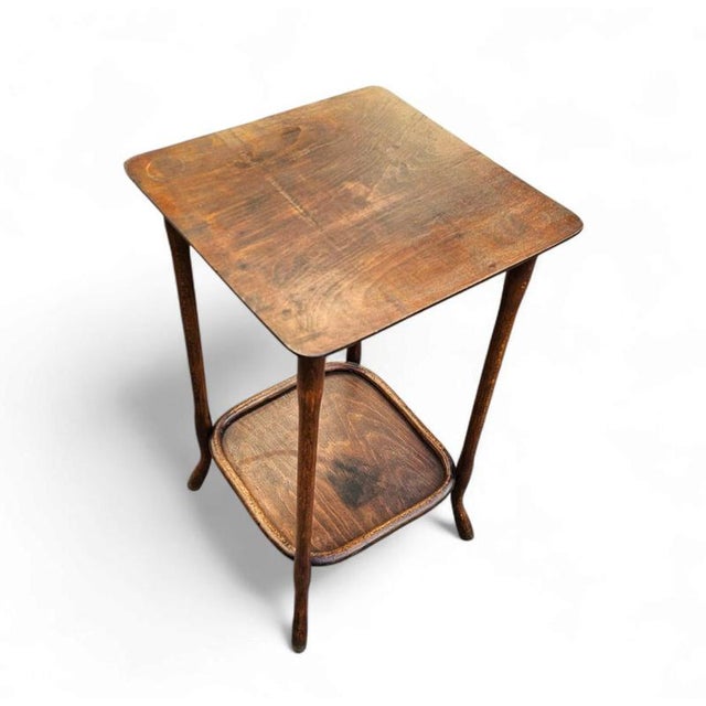 Thonet Side Table or Plant Stand by Michael Thonet For Sale - Image 4 of 11