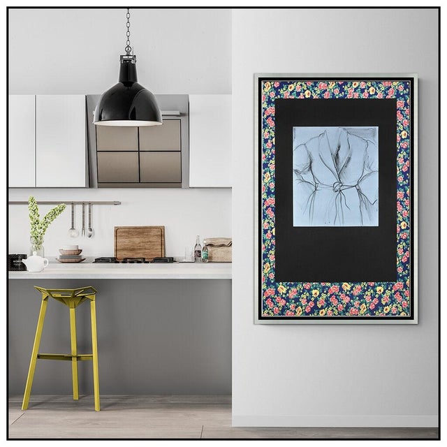 Message us to inquire about custom framing options! (Included for free with every purchase) The artwork here, "The Robe...
