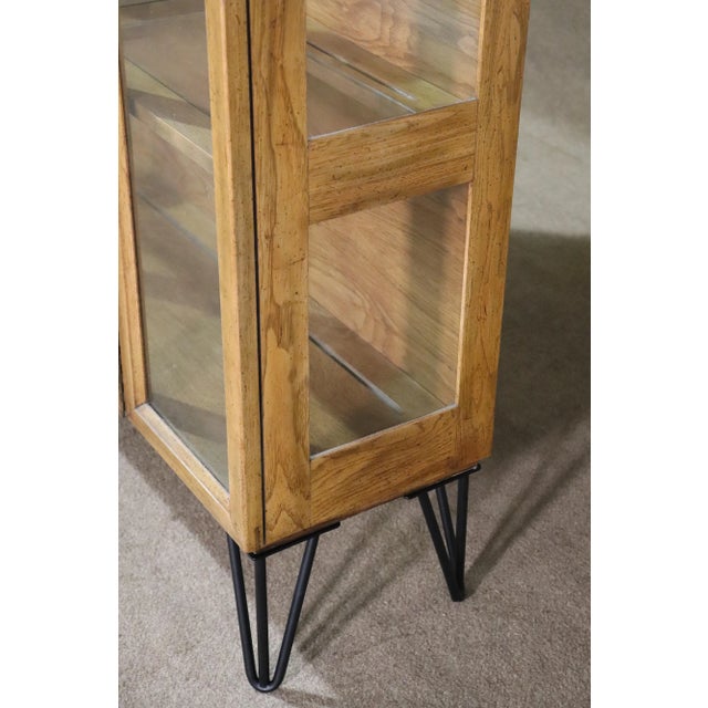 Young Manufacturing Mid-Century Modern Display Cabinet For Sale - Image 4 of 12