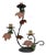 Art Nouveau Wrought Iron Candelabra, 1920s For Sale