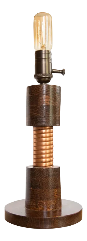 Made in Usa Small Edison Lamp Round