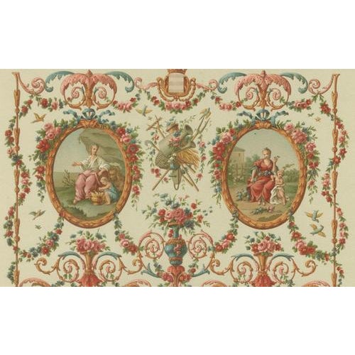 Late 19th Century Albert Racinet, Decorative Panel, 1873, Chromolithograph For Sale - Image 5 of 10