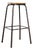 Vintage Industrial French Stacking High Stool in Steel from Mullca, 1950s For Sale