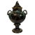Victorian Antique 1880s Victorian Jackfield Pottery Gilt Samovar - English Tea Urn - England For Sale - Image 3 of 8