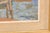 Swedish Waterfront Village Painting, c.1957 For Sale - Image 4 of 12