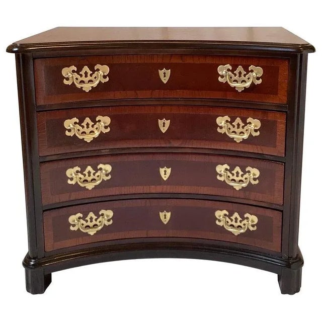 A Small Chippendale Style Mahogany Chair Side Chest For Sale - Image 9 of 9