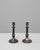 Neoclassical 19th Century French Silver-Plated Candle Holders - A Pair For Sale - Image 3 of 18