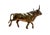 Stock Market Bull Figurine in Brass For Sale - Image 11 of 11