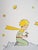 Antoine DE SAINT-EXUPERY (1900-1944) The Little Prince plants a flower on his asteroid Color photolithograph after the...