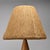 Turned Wood and Natural Fiber Lamp, France, 1960 For Sale - Image 10 of 11