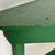 Mid 20th Century Primitive Hand Made Green Wooden Corner Table With One Drawer for Indoor or Enclosed Garden For Sale - Image 12 of 13