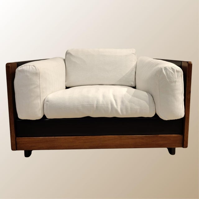 Wood No. 920 Armchair by Afra and Tobia Scarpa for Cassina, Italy, 1966 For Sale - Image 7 of 18