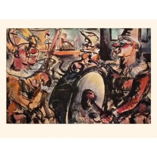 1950s After Georges Rouault, First Edition Period Lithograph "Parade" For Sale