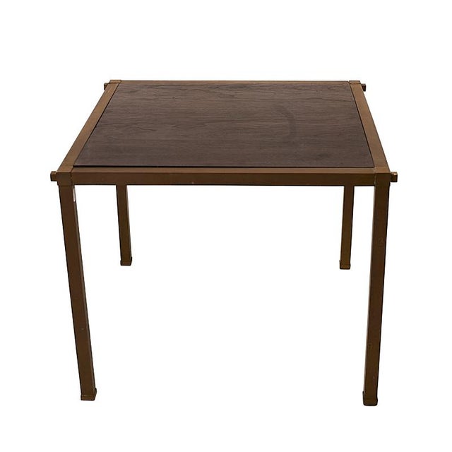 Stylishly understated, these mid-century French side tables forego the usual gloss of a glass or mirrored top in favor of...