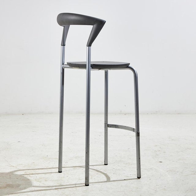 Set of Opus Bar Stools by Pelikan Design for Bent Krogh For Sale - Image 4 of 18
