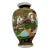 1940s Vintage Boho Chic Chinoiserie Japanese Morriage Satsuma Ironstone Vase. For Sale