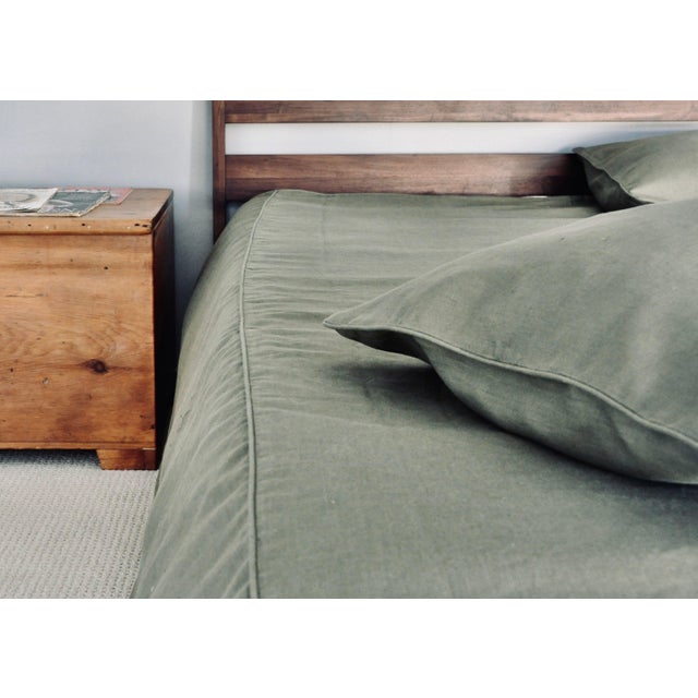 Cultivate a calm, organic ambiance with the Studio Moss collection by Modern Plum Home. Woven from premium 100% linen...