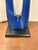 Currey & Company Currey & Co Modern Sculptural Blue Lamp For Sale - Image 4 of 4