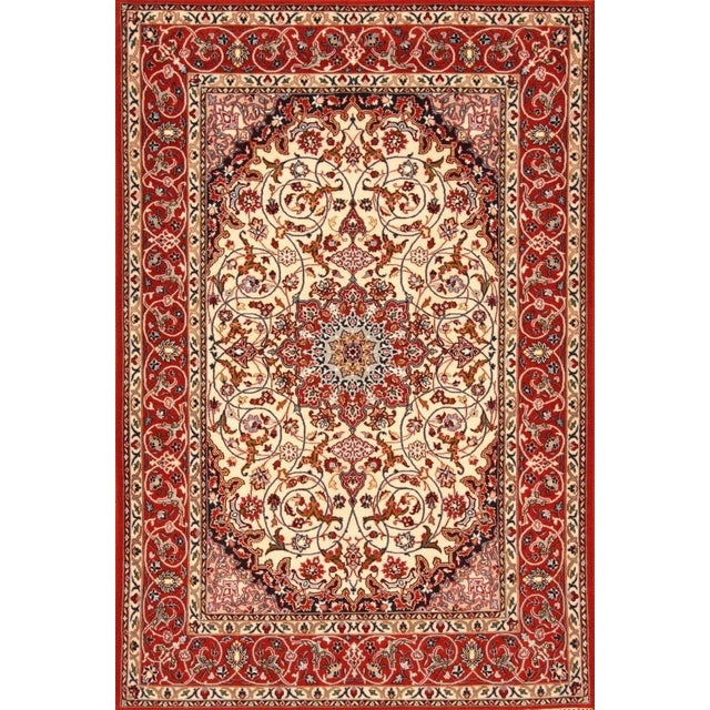 Middle Eastern Rug in Wool For Sale - Image 9 of 9