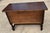 Brown Vintage English Console Table With Three Drawers For Sale - Image 8 of 9